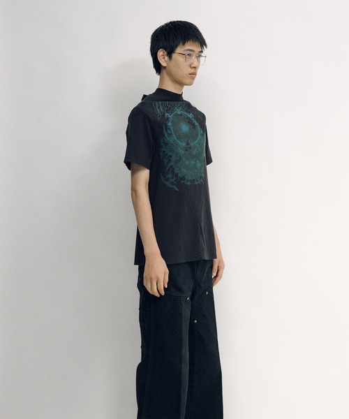KEISUKEYOSHIDA(ケイスケヨシダ)の「Dead Body SS T-shirt(Tシャツ/カットソー・レディース・ブラック/グレー・M/L)」の4枚目の写真