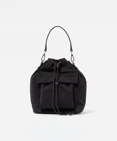BEAUTY&YOUTH UNITED ARROWS(ビューティーアンドユースユナイテッドアローズ)の「ソフト ファブリック 2WAYショルダー バッグ(ハンドバッグ・メンズ・ライム/ブラック・FREE)」の13枚目の写真