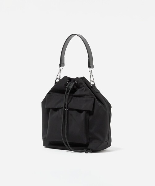 BEAUTY&YOUTH UNITED ARROWS(ビューティーアンドユースユナイテッドアローズ)の「ソフト ファブリック 2WAYショルダー バッグ(ハンドバッグ・メンズ・ライム/ブラック・FREE)」の14枚目の写真