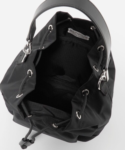 BEAUTY&YOUTH UNITED ARROWS(ビューティーアンドユースユナイテッドアローズ)の「ソフト ファブリック 2WAYショルダー バッグ(ハンドバッグ・メンズ・ライム/ブラック・FREE)」の16枚目の写真