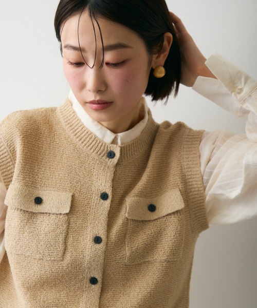 Trish（トリッシュ）の「マットサークルピアス（ピアス（両耳用）・レディース・シルバー/ゴールド・FREE）」の12枚目の写真