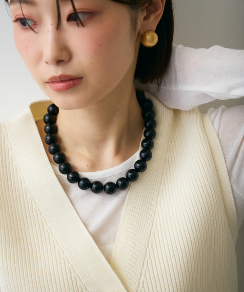 Trish（トリッシュ）の「マットサークルピアス（ピアス（両耳用）・レディース・シルバー/ゴールド・FREE）」の13枚目の写真