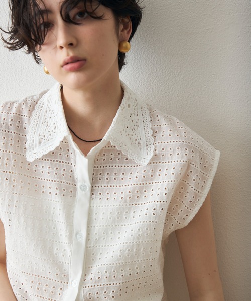 Trish(トリッシュ)の「マットサークルピアス(ピアス(両耳用)・レディース・シルバー/ゴールド・FREE)」の19枚目の写真