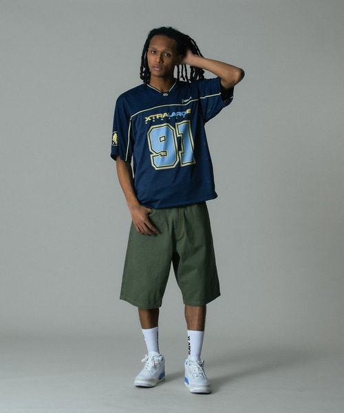 XLARGE(エクストララージ)の「OG DENIM SHORT PANTS(デニムパンツ・メンズ・グリーン/ライトインディゴブルー/ブラック・32inch/30inch/34inch/36inch)」の13枚目の写真