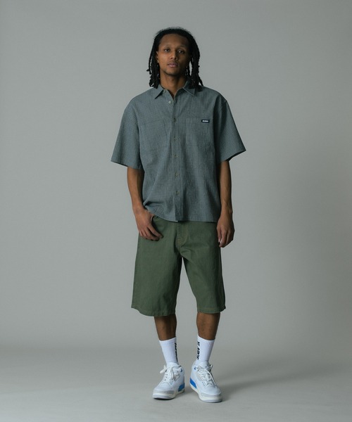 XLARGE(エクストララージ)の「OG DENIM SHORT PANTS(デニムパンツ・メンズ・グリーン/ライトインディゴブルー/ブラック・32inch/30inch/34inch/36inch)」の16枚目の写真