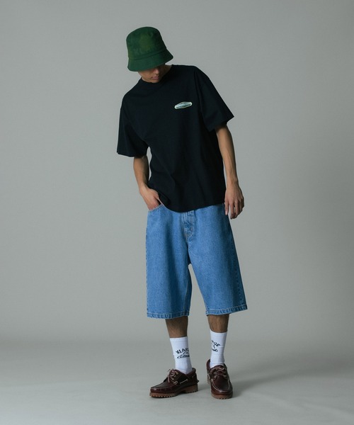 XLARGE(エクストララージ)の「OG DENIM SHORT PANTS(デニムパンツ・メンズ・グリーン/ライトインディゴブルー/ブラック・32inch/30inch/34inch/36inch)」の9枚目の写真