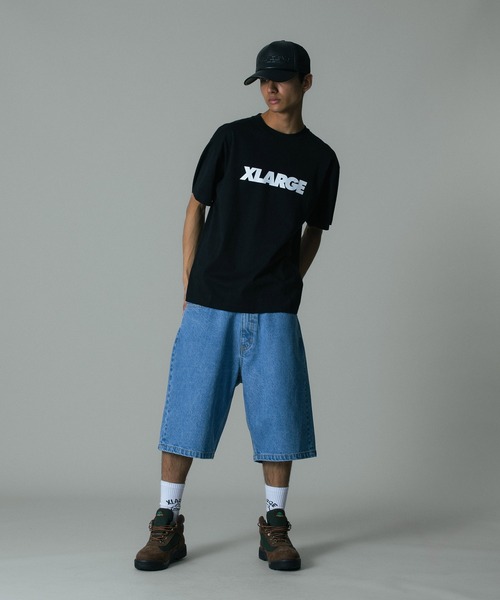 XLARGE(エクストララージ)の「OG DENIM SHORT PANTS(デニムパンツ・メンズ・グリーン/ライトインディゴブルー/ブラック・32inch/30inch/34inch/36inch)」の10枚目の写真