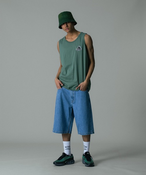 XLARGE(エクストララージ)の「OG DENIM SHORT PANTS(デニムパンツ・メンズ・グリーン/ライトインディゴブルー/ブラック・32inch/30inch/34inch/36inch)」の11枚目の写真
