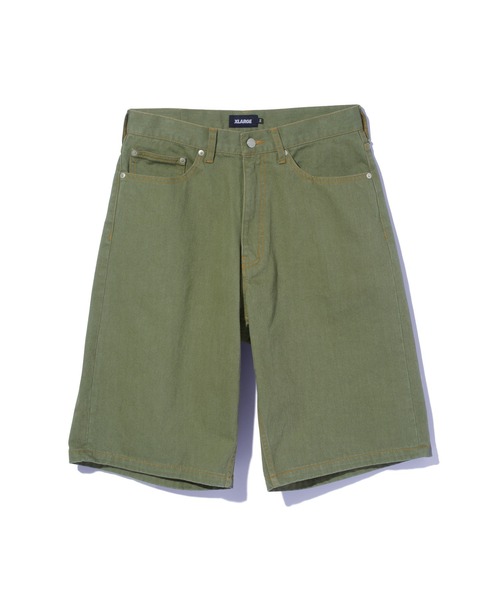 XLARGE(エクストララージ)の「OG DENIM SHORT PANTS(デニムパンツ・メンズ・グリーン/ライトインディゴブルー/ブラック・32inch/30inch/34inch/36inch)」の17枚目の写真