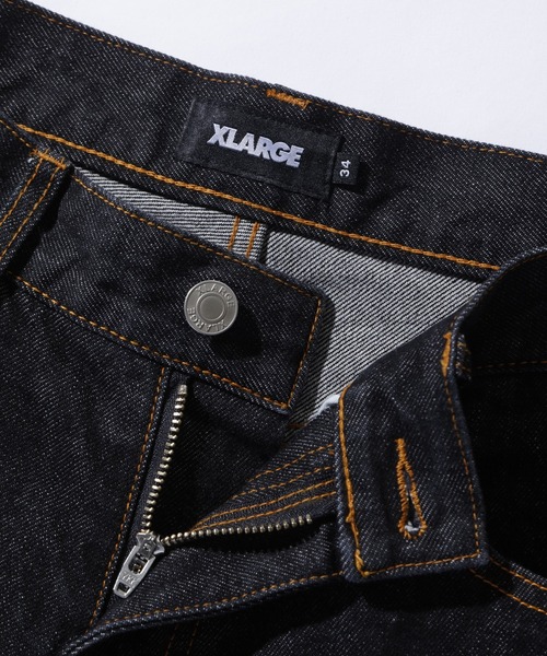 XLARGE(エクストララージ)の「OG DENIM SHORT PANTS(デニムパンツ・メンズ・グリーン/ライトインディゴブルー/ブラック・32inch/30inch/34inch/36inch)」の22枚目の写真