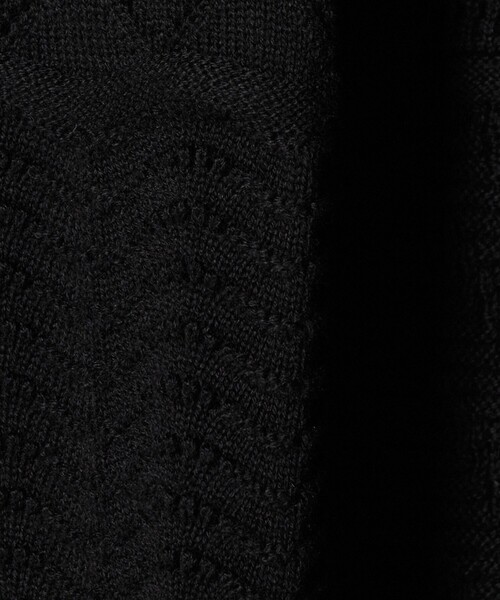 UNITED ARROWS & SONS（ユナイテッドアローズアンドサンズ）の「＜SandWaterr＞ PL SS/ショートスリーブニット（ニット/セーター・メンズ・パープル/ブラック・2/1）」の3枚目の写真