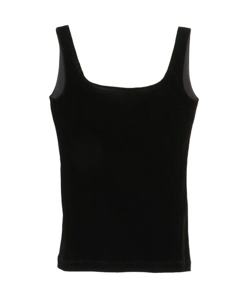 ELENDEEK（エレンディーク）の「フロッキーチュールパッドタンク（タンクトップ・レディース・ブラック/イエロー/ベージュ・FREE）」の7枚目の写真