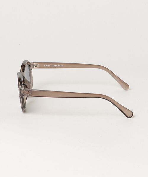 NANO universe（ナノユニバース）の「アイウエア サングラス/クラウンパント型 セルフレーム（サングラス・メンズ・グレー/ブラック/ブラウン・F）」の4枚目の写真