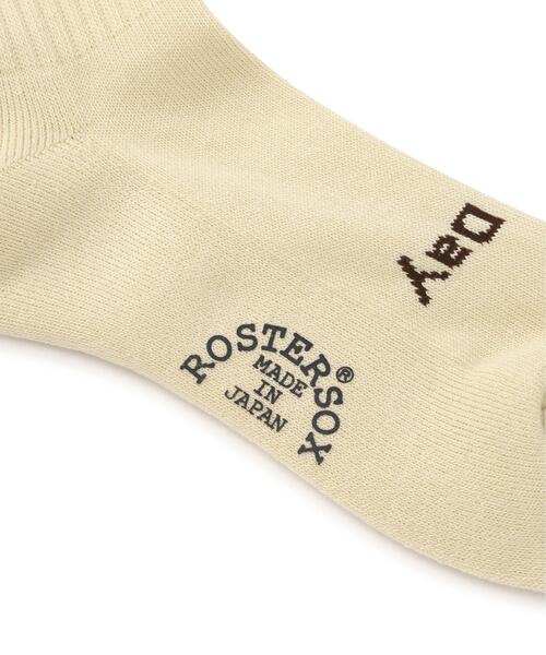 ROSTER SOX(ロスターソックス)の「ROSTER SOX/ロスターソックス HOME RUN SOCKS メンズ レディース(ソックス/靴下・メンズ・ベージュ/ホワイト・1/2)」の5枚目の写真