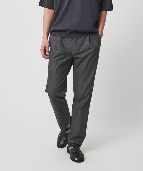 BEAUTY&YOUTH UNITED ARROWS（ビューティーアンドユースユナイテッドアローズ）の「スラブ １プリーツ イージー テーパード パンツ NO.5 ストレッチ 撥水 UVカット（その他パンツ・メンズ・ネイビー/ダークグレー/ブラック・M/XL/S/L）」の11枚目の写真
