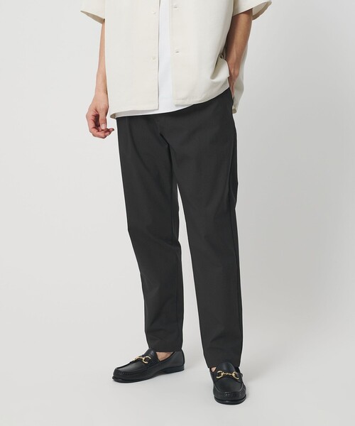 BEAUTY&YOUTH UNITED ARROWS（ビューティーアンドユースユナイテッドアローズ）の「スラブ １プリーツ イージー テーパード パンツ NO.5 ストレッチ 撥水 UVカット（その他パンツ・メンズ・ネイビー/ダークグレー/ブラック・M/XL/S/L）」の7枚目の写真