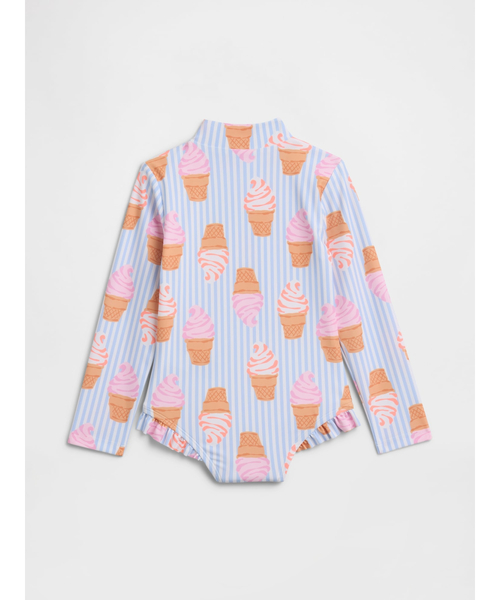 GAP(ギャップ)の「babyGap ワンピース 水着ラッシュガード(ラッシュガード・キッズ・マルチ・70cm/80cm/90cm/95cm/100cm/105cm/110cm)」の2枚目の写真