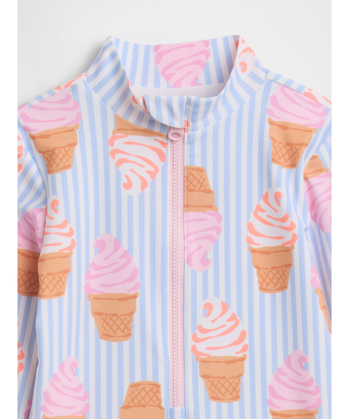 GAP(ギャップ)の「babyGap ワンピース 水着ラッシュガード(ラッシュガード・キッズ・マルチ・70cm/80cm/90cm/95cm/100cm/105cm/110cm)」の3枚目の写真