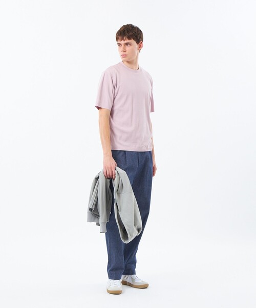 MACKINTOSH PHILOSOPHY(マッキントッシュ フィロソフィー)の「セーターマシンカノコ クルーネックTシャツ(Tシャツ/カットソー・メンズ・グレー系その他/ネイビー/ブルー/パープル系その他4・40/42/38)」の8枚目の写真