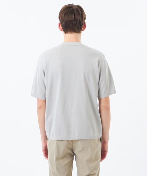 MACKINTOSH PHILOSOPHY(マッキントッシュ フィロソフィー)の「セーターマシンカノコ クルーネックTシャツ(Tシャツ/カットソー・メンズ・グレー系その他/ネイビー/ブルー/パープル系その他4・40/42/38)」の11枚目の写真