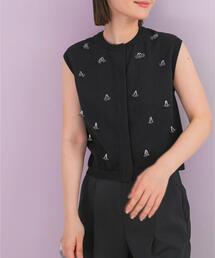 URBAN RESEARCH ROSSO WOMEN | 『一部WEB限定カラー』フラワーモチーフニットベスト(ニット/セーター)