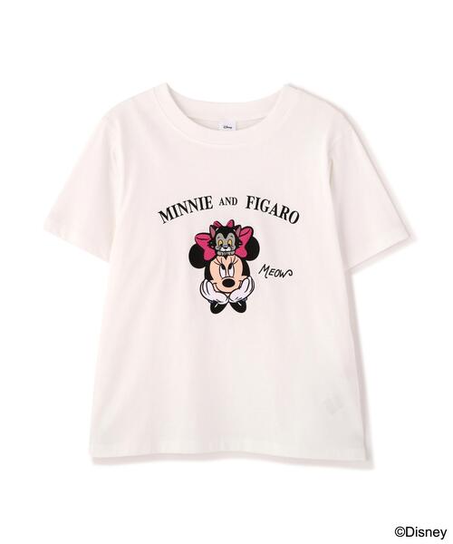 FREE'S MART(フリーズマート)の「◆【Disney】別注ミニーマウス&マリーTシャツ(Tシャツ/カットソー・レディース・レッド/ホワイト系その他/ホワイト/ライトグリーン・FREE)」の5枚目の写真