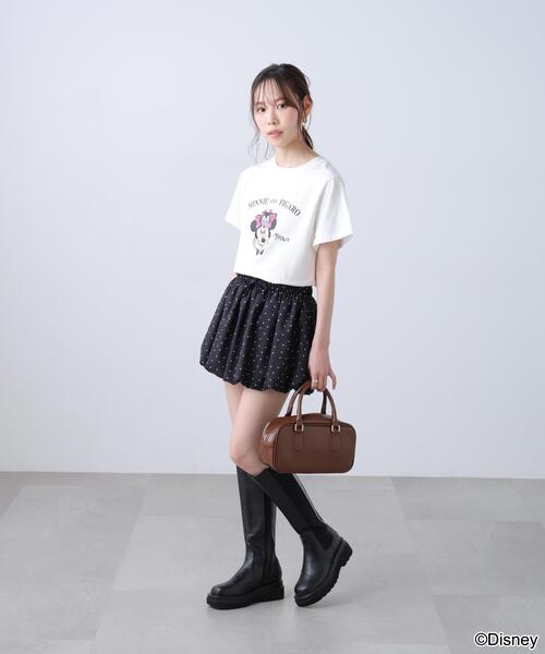 FREE'S MART(フリーズマート)の「◆【Disney】別注ミニーマウス&マリーTシャツ(Tシャツ/カットソー・レディース・レッド/ホワイト系その他/ホワイト/ライトグリーン・FREE)」の10枚目の写真