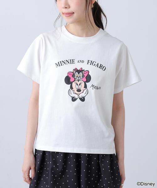 FREE'S MART(フリーズマート)の「◆【Disney】別注ミニーマウス&マリーTシャツ(Tシャツ/カットソー・レディース・レッド/ホワイト系その他/ホワイト/ライトグリーン・FREE)」の12枚目の写真