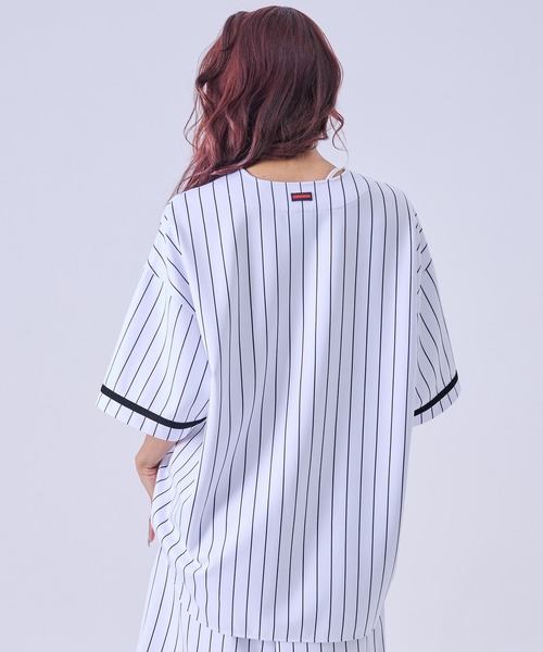 FUBU( フブ)の「FUBU フブ ブランド Patch Baseball Shirts/パッチ付きベースボールシャツ(シャツ/ブラウス・メンズ・カモフラージュ/ホワイト/ブラック・XXL/XL/L/M)」の18枚目の写真