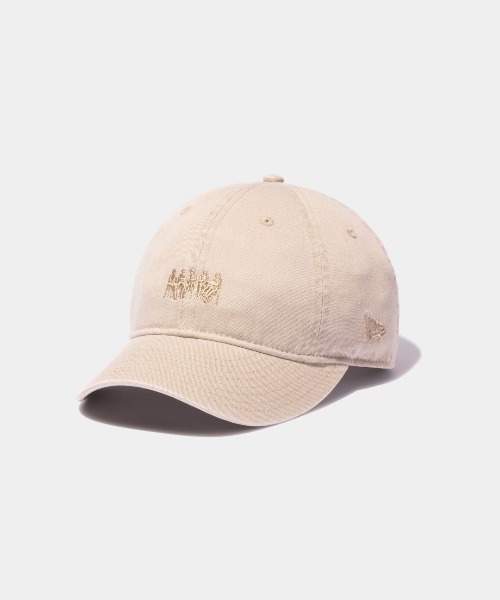 beautiful people（ビューティフルピープル）の「New Era(R) little people embroidery cap（キャップ・レディース・ベージュ/ブラック/グレー・M）」の3枚目の写真