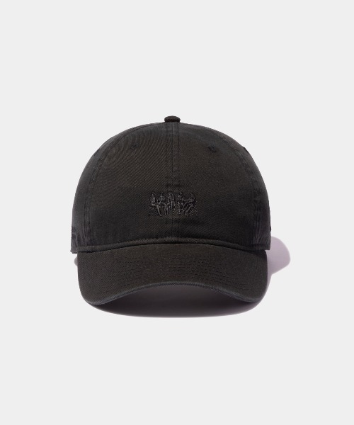 beautiful people（ビューティフルピープル）の「New Era(R) little people embroidery cap（キャップ・レディース・ベージュ/ブラック/グレー・M）」の4枚目の写真