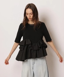CADUNE   バルーンスリーブカットソー CADUNE（カデュネ）の「バルーンスリーブカットソー（Tシャツ