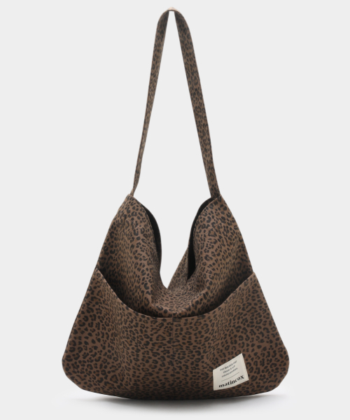 MATINCOX(マーティンコックス)の「MoodCurve - Leopard Darkbrown(エコバッグ/サブバッグ・レディース・その他・FREE)」の1枚目の写真