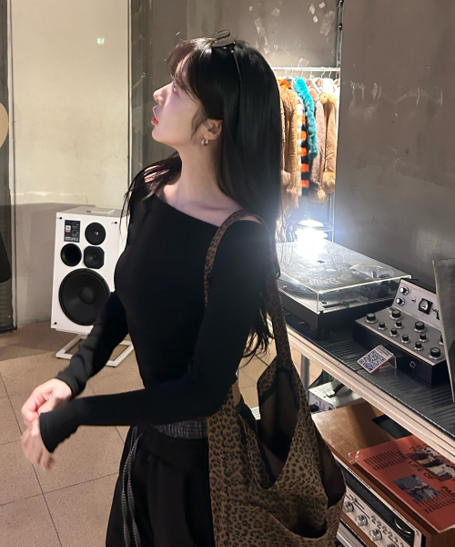 MATINCOX(マーティンコックス)の「MoodCurve - Leopard Darkbrown(エコバッグ/サブバッグ・レディース・その他・FREE)」の6枚目の写真