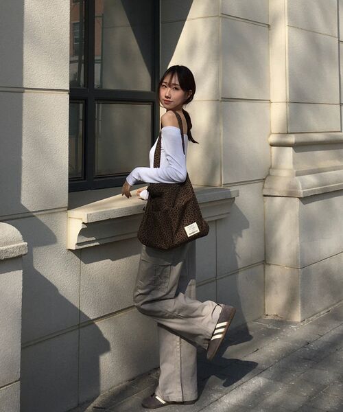 MATINCOX(マーティンコックス)の「MoodCurve - Leopard Darkbrown(エコバッグ/サブバッグ・レディース・その他・FREE)」の8枚目の写真