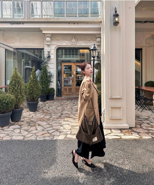 MATINCOX(マーティンコックス)の「MoodCurve - Leopard Darkbrown(エコバッグ/サブバッグ・レディース・その他・FREE)」の2枚目の写真