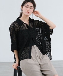 LAKOLE | レースポンチョシャツ / 663220(シャツ/ブラウス)