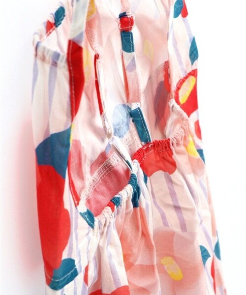 BRANSHES（ブランシェス）の「【WEB限定】2WAYセパレート浴衣（浴衣・キッズ・ピンク/アイボリー/ネイビー/レッド・L/XL/M）」の14枚目の写真