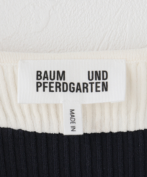 IENA LA BOUCLE(イエナラブークル)の「BAUM UND PFERDGARTEN バウム ウンド ヘルガーデン CLARY 24770(ニット/セーター・レディース・ネイビー・FREE)」の8枚目の写真