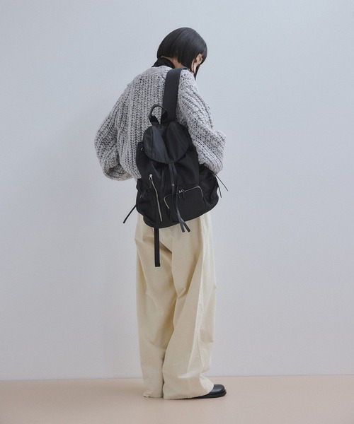 ADAM ET ROPE'（アダムエロペ）の「【WEB限定】フラップポケットリュックサック（バックパック/リュック・レディース・ブラック・FREE）」の20枚目の写真