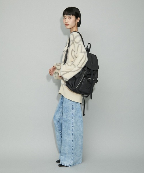 ADAM ET ROPE'（アダムエロペ）の「【WEB限定】フラップポケットリュックサック（バックパック/リュック・レディース・ブラック・FREE）」の22枚目の写真