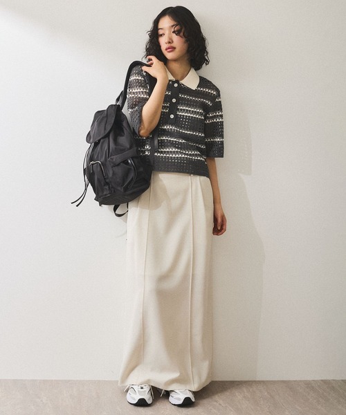 ADAM ET ROPE'（アダムエロペ）の「【WEB限定】フラップポケットリュックサック（バックパック/リュック・レディース・ブラック・FREE）」の12枚目の写真