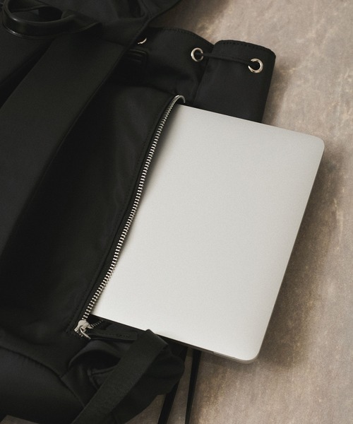 ADAM ET ROPE'（アダムエロペ）の「【WEB限定】フラップポケットリュックサック（バックパック/リュック・レディース・ブラック・FREE）」の16枚目の写真