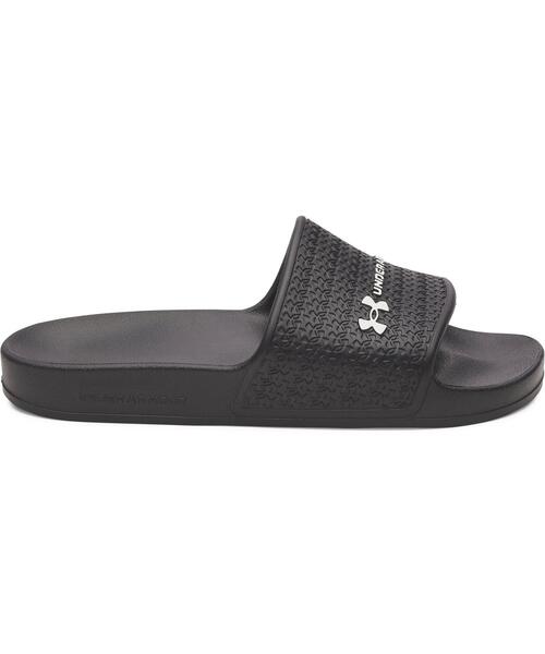 UNDER ARMOUR(アンダーアーマー)の「UAアーマー スライド ライト(ライフスタイル/レディース)(サンダル・レディース・ブラック・23.0cm/24.0cm/25.0cm)」の1枚目の写真