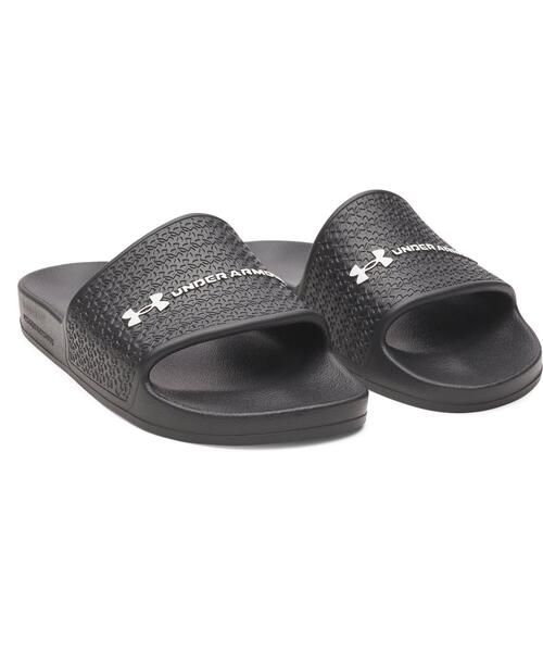 UNDER ARMOUR(アンダーアーマー)の「UAアーマー スライド ライト(ライフスタイル/レディース)(サンダル・レディース・ブラック・23.0cm/24.0cm/25.0cm)」の4枚目の写真