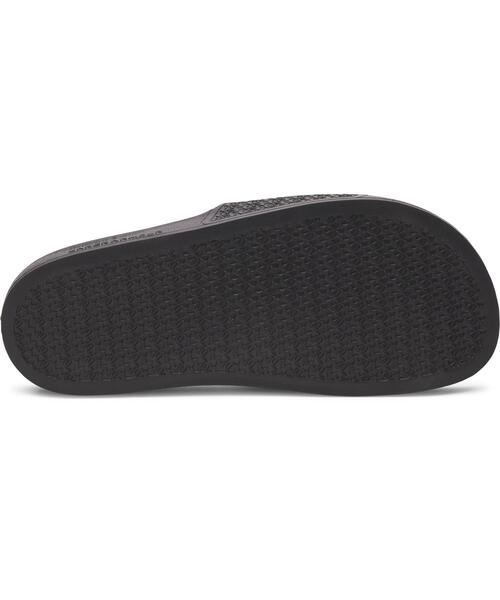 UNDER ARMOUR(アンダーアーマー)の「UAアーマー スライド ライト(ライフスタイル/レディース)(サンダル・レディース・ブラック・23.0cm/24.0cm/25.0cm)」の5枚目の写真