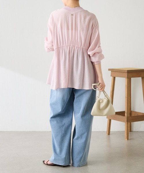 COLLAGE GALLARDAGALANTE（コラージュガリャルダガランテ）の「Q.anos/ライトオンスタックデニム（デニムパンツ・レディース・インディゴブルー/ブルー・FREE）」の16枚目の写真