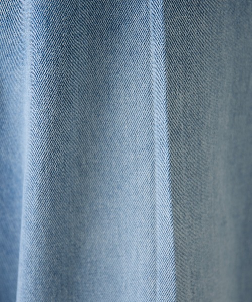 COLLAGE GALLARDAGALANTE（コラージュガリャルダガランテ）の「Q.anos/ライトオンスタックデニム（デニムパンツ・レディース・インディゴブルー/ブルー・FREE）」の17枚目の写真