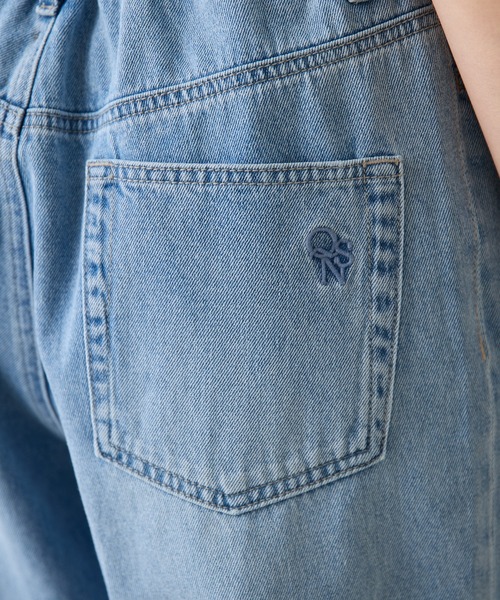 COLLAGE GALLARDAGALANTE（コラージュガリャルダガランテ）の「Q.anos/ライトオンスタックデニム（デニムパンツ・レディース・インディゴブルー/ブルー・FREE）」の19枚目の写真