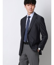 SUIT SQUARE（スーツスクエア）の「涼しい最高ニットジャケット／ウォッシャブル／ストレッチ／メッシュジャージー／織柄／CH28（テーラードジャケット）」